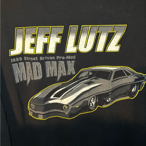 Lutz Race Cars 1868 Street Driven Pro-Mod Mad Max Y2K Tshirt Size XL - Picture 2 of 6
